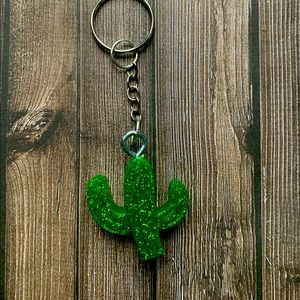 Cactus Keychain